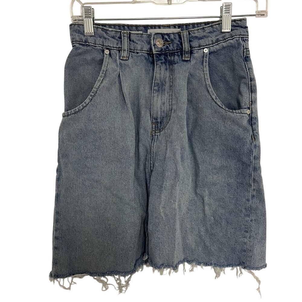 MNG Denim Regina High-Waisted Women's Shorts size‎ 2